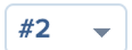 Position dropdown showing hash 2